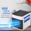 2nd Gen Mini Air Cooler: Portable USB Desktop Fan with Night Light