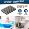 Silicone Non-Slip Soap Holder and Bathroom Storage Tray