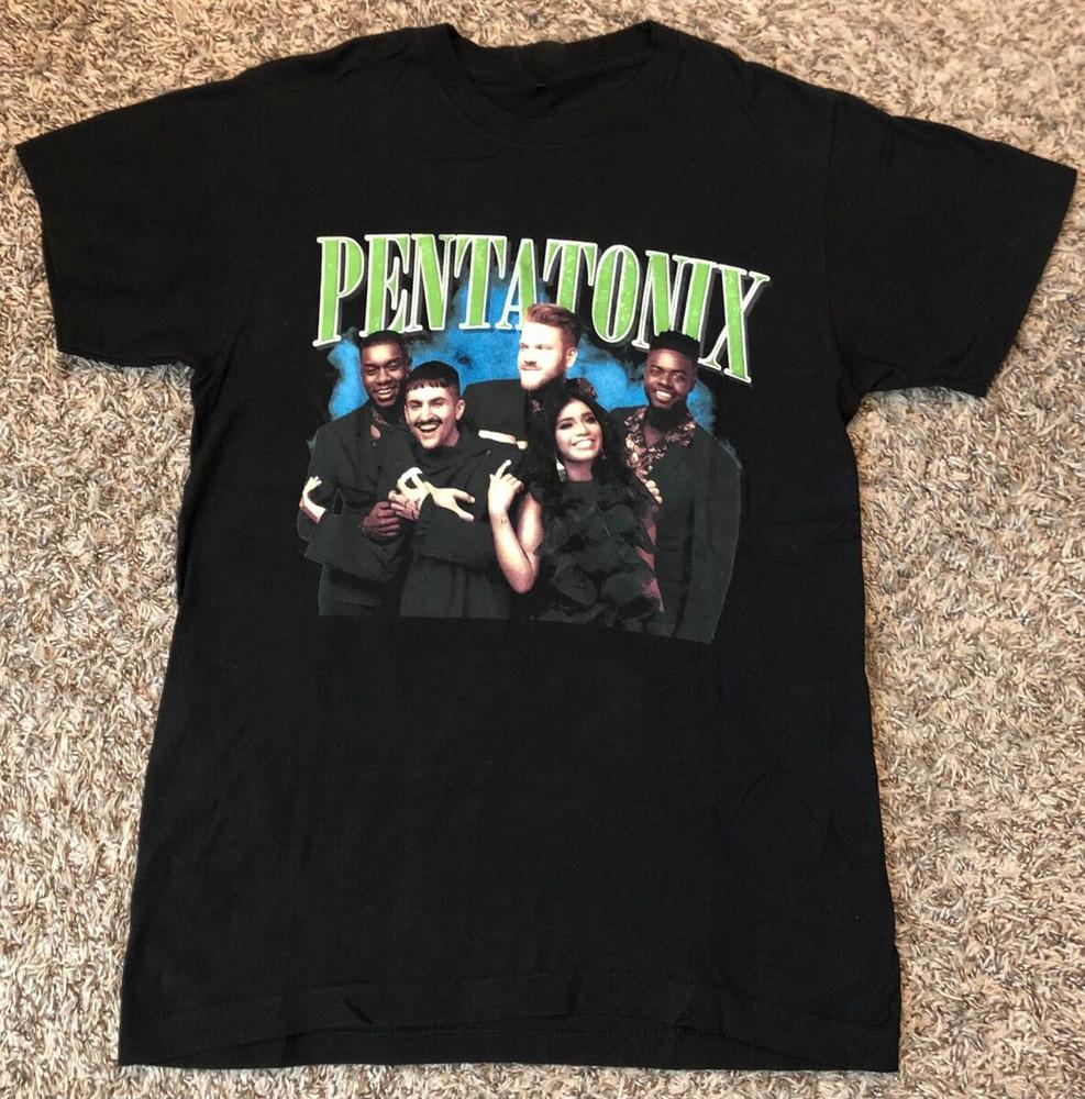 

Pentatonix Black Color Heavy Cotton Short Sleeve Shirt Adults FN1763 Unisex T-Shirt S