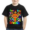 Summer Game Sprunki Incredibox Cartoon Print Cotton Kids T-Shirts Boys Casual Short Sleeve Baby Girls Clothes Children Tee Tops