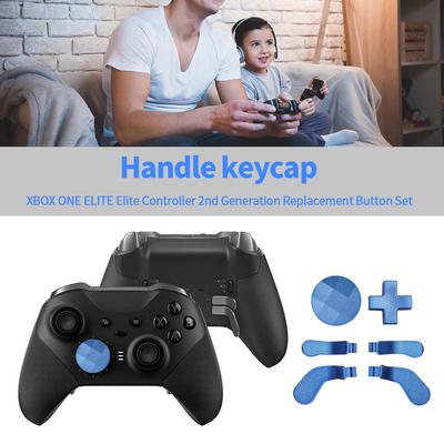 6Pcs for XBOX ONE ELITE 2 Gen Keycap Game Controller Trigger Button Thumb Grip Joypad Gamepad Replacement Set Accessories