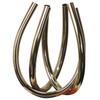 Elegant Metal Vase for Flower Arrangements - Luxury Decor for Living & Dining Rooms