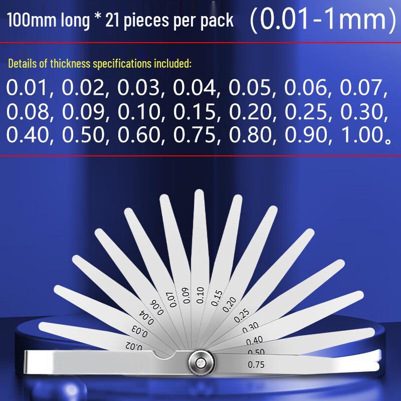 High Precision Feeler Gauge Set