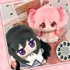 Anime Magical Girl Plush Toy Kaname Madoka Plushies Akemi Homura Doll Soft Stuffed Pendant Backpack Keychain Birthday Gift