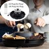 Máquina Elétrica Elétrica para S'mores Sem Chama Sem Chama Conjunto de Fondue Suprimentos Kit Smores Interior