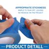 A ABSOPRO Painter's Tape Easy Removal 5cm x 55m Masking Master Tape Blue
