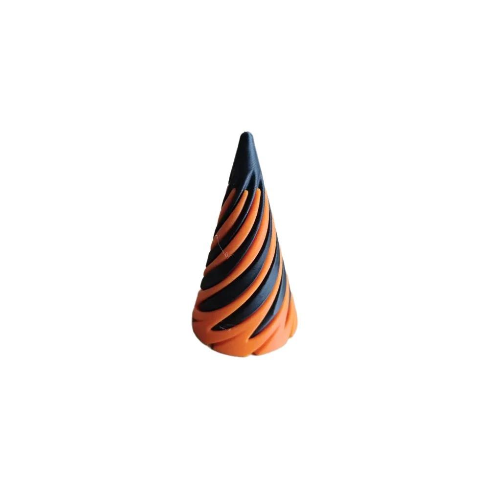 3D Printing Spiral Cone Pyramid Decompression Toy Creative Crossing Sculpture Stress Relief Gift