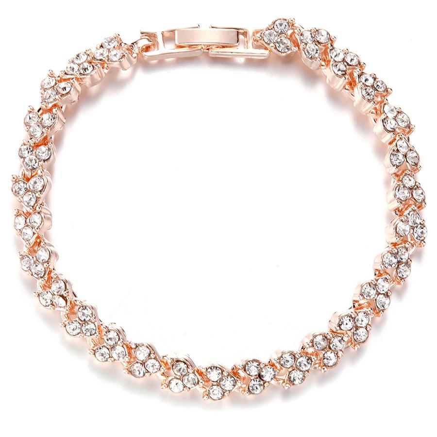 "Korean Romantic Double-Layer Diamond Star Bracelet"