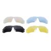Outdoor Polarized Sunglasses Clip Cap Head Mounted Wearable Sunglasses UV400 Protection Sunglasses with 4 Lenses for