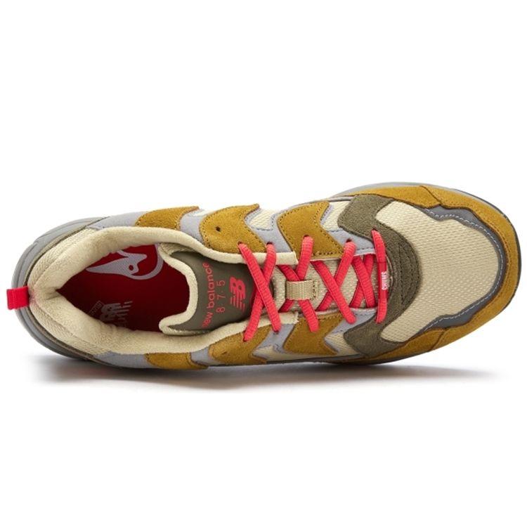 Chums X New Balance Nb 875 Trendová Silná Podrážka Textil Dvouvrstvá Hovězí Kůže Syntetická Kůže Nízké Neformální Běžecké Boty Unisex Tenisky ML875CB