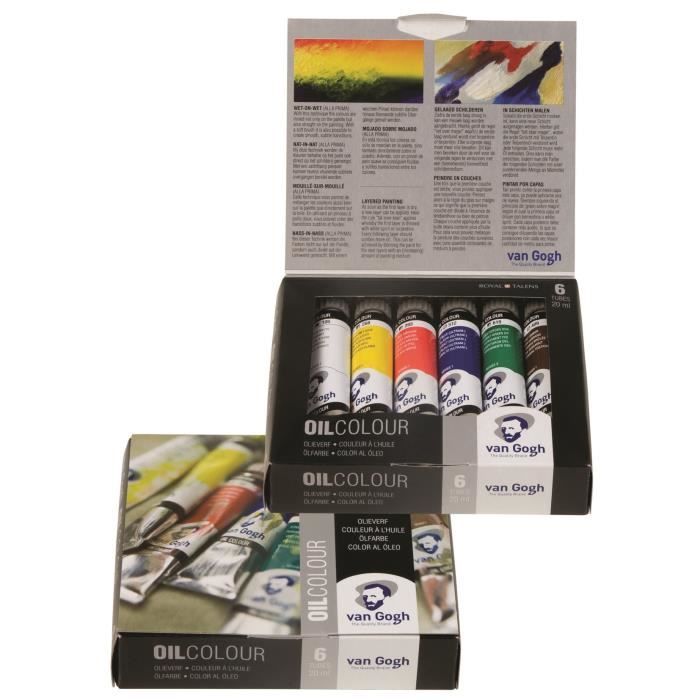 VAN GOGH Huile Set 6 X 20 ml