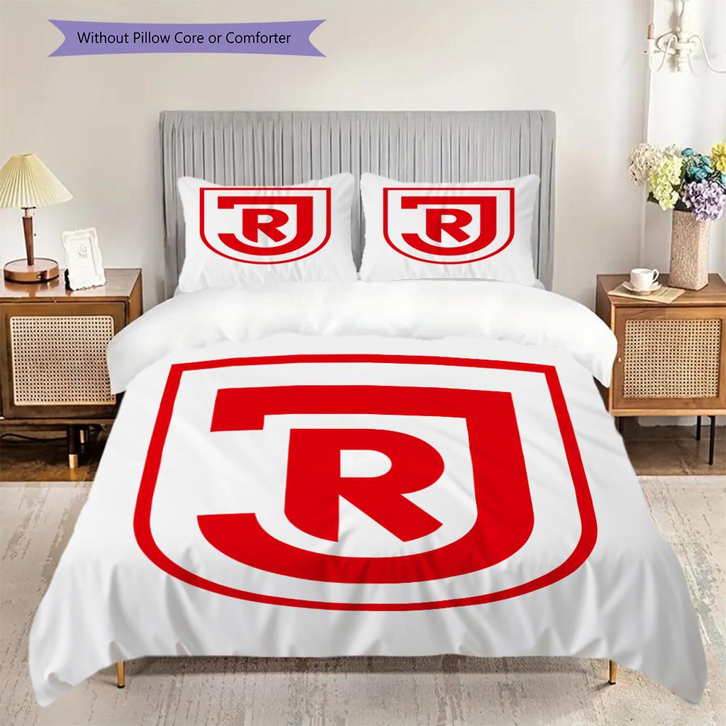 Set Copripiumino Trapuntato con Fantasia Jahn Regensburg Federa Decorazione per la Casa Regalo di Compleanno (1 * copripiumino + 2 * federa, senza nucleo)