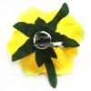 2Pcs Plant Rose  Hairpin Brides Hair Pins Clips Combs Bridesmaid Cloth Flower Jewelry Accessories