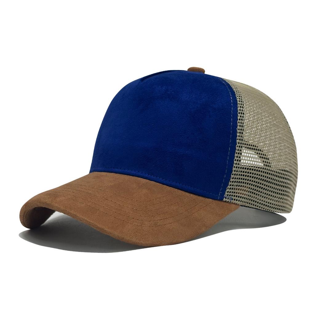 Baseball Cap Men Summer Breathable Mesh Sun Hat With Extended Brim For Casual Outdoor Use