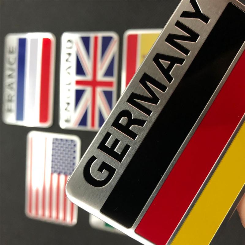 3D aluminum car sticker for Mini One Cooper R50 R52 R53 R55 R56 R57 R58 R60 R61 PACEMAN COUNTRYMAN CLUBMAN COUPE ROADSTER