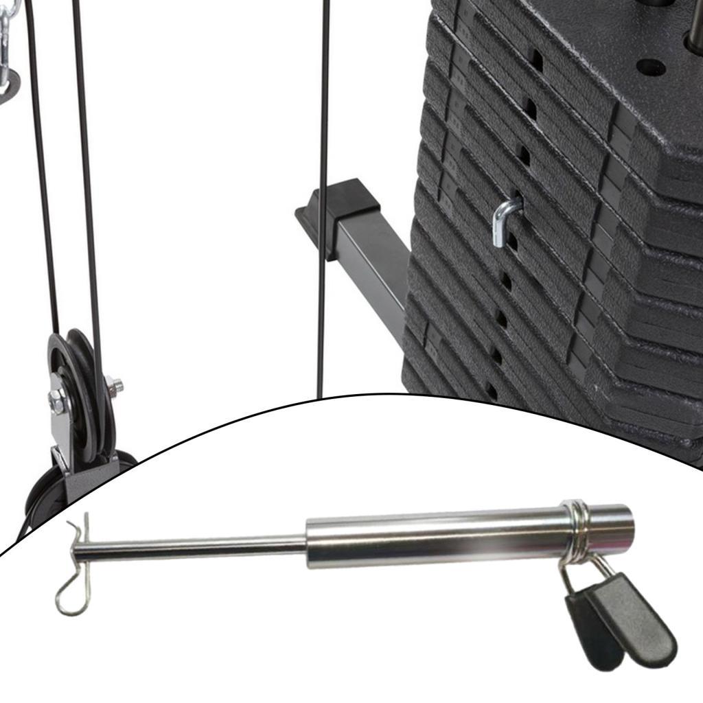 Extensor de Pin para Gimnasio, Extensor de Torre de Pesas para Máquina de Cable, Pin de Levantamiento de Acero Duradero, Fitness