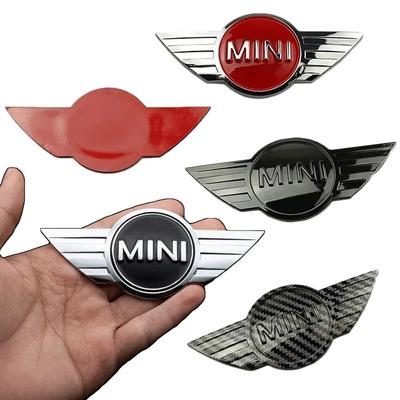 ABS 3D Car Body Sticker Emblem Badge Decal Decoration for Mini Cooper R55 R56 R60 R61 Replacement Logo Auto Styling Accessories