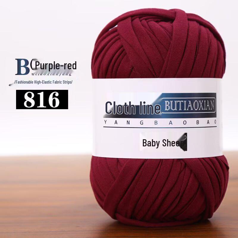 High Elasticity Handmade Crochet Yarn for Bags, Floor Mats, and DIY Weaving Projects