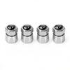4Pcs Aluminum Car Tire Valve Caps Diamond Tyre Valve Airtight Cover Waterproof Dust For Alfa Romeo Giulietta GT 159 Automobiles Ctv122