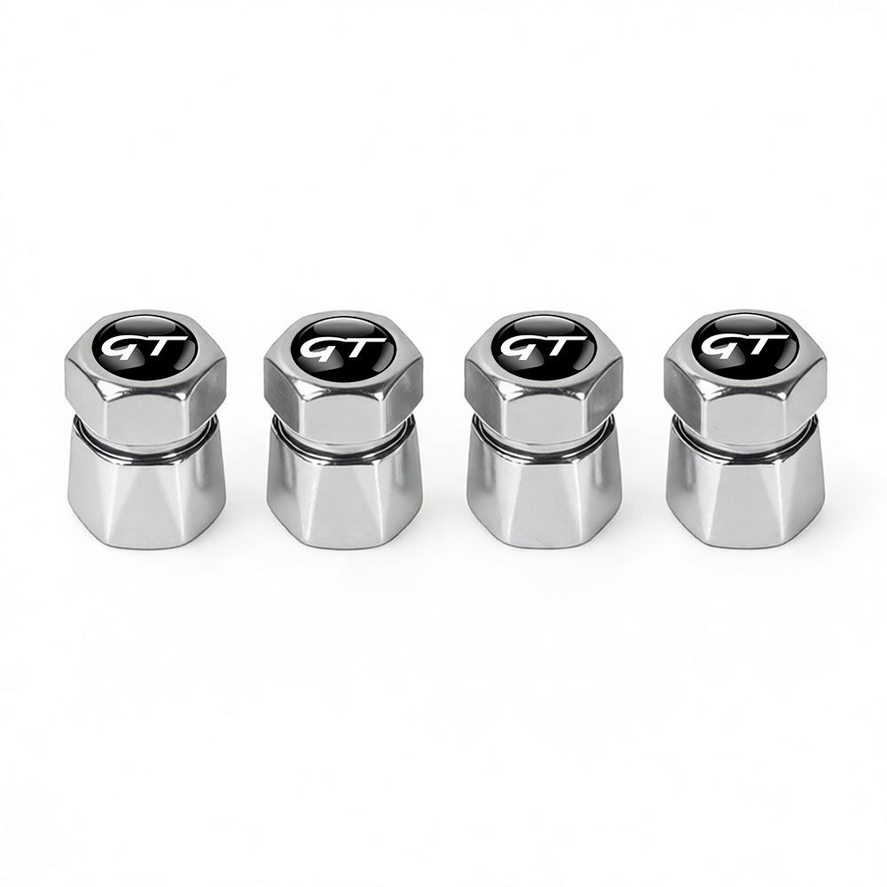 4Pcs Aluminum Car Tire Valve Caps Diamond Tyre Valve Airtight Cover Waterproof Dust For Alfa Romeo Giulietta GT 159 Automobiles Ctv122