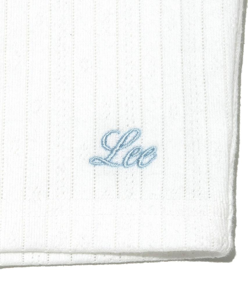 Lee Women'S Union Logo Punching T-Shirt White