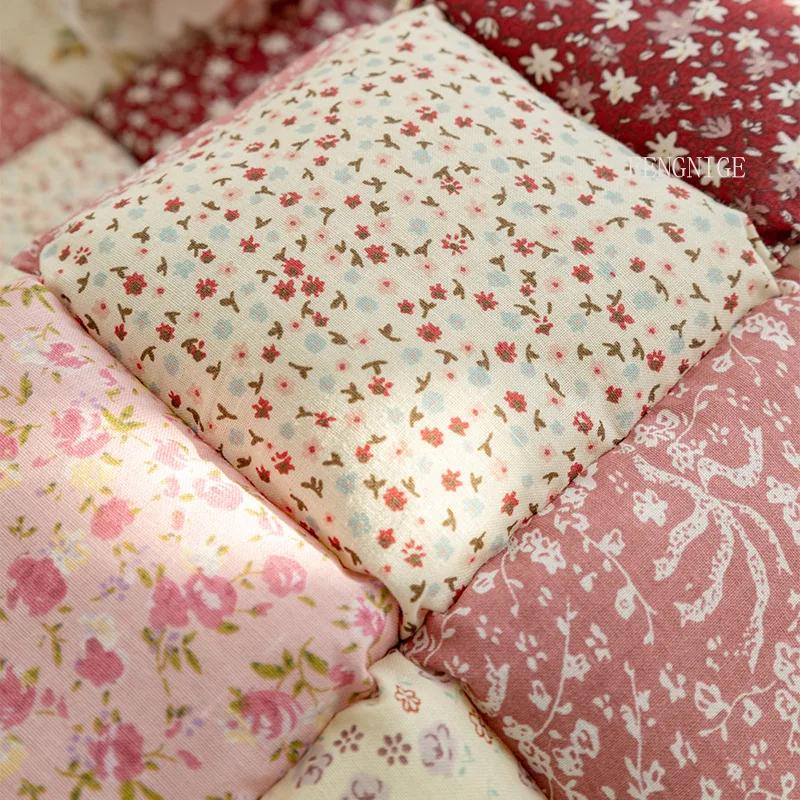 Korean Pure Cotton Sofa Cover for Living Room Embroidery Sofas Towel Non Slip Couch Covers L Shaped Corner Sofa Mat Seat Pad