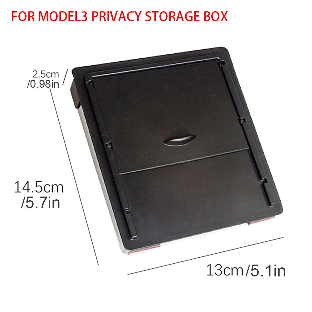Cutie de Depozitare Cotieră Pentru Tesla Model 3 2019-2022 Model y Cutie de Depozitare Ascunsă Organizator Consola Centrală Accesorii Interior Auto