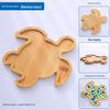 Bamboo Coaster & Placemat DIY Kit for Kids - Square & Round Mosaic Base