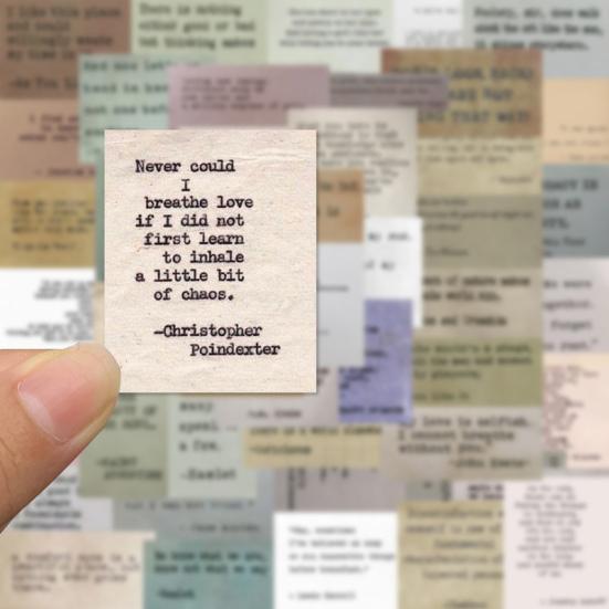 60 Stück inspirierende Vinyl-Aufkleber für Kinder und Erwachsene, wasserabweisend, einfach anzubringen, langlebige PVC-Aufkleber zu entfernen