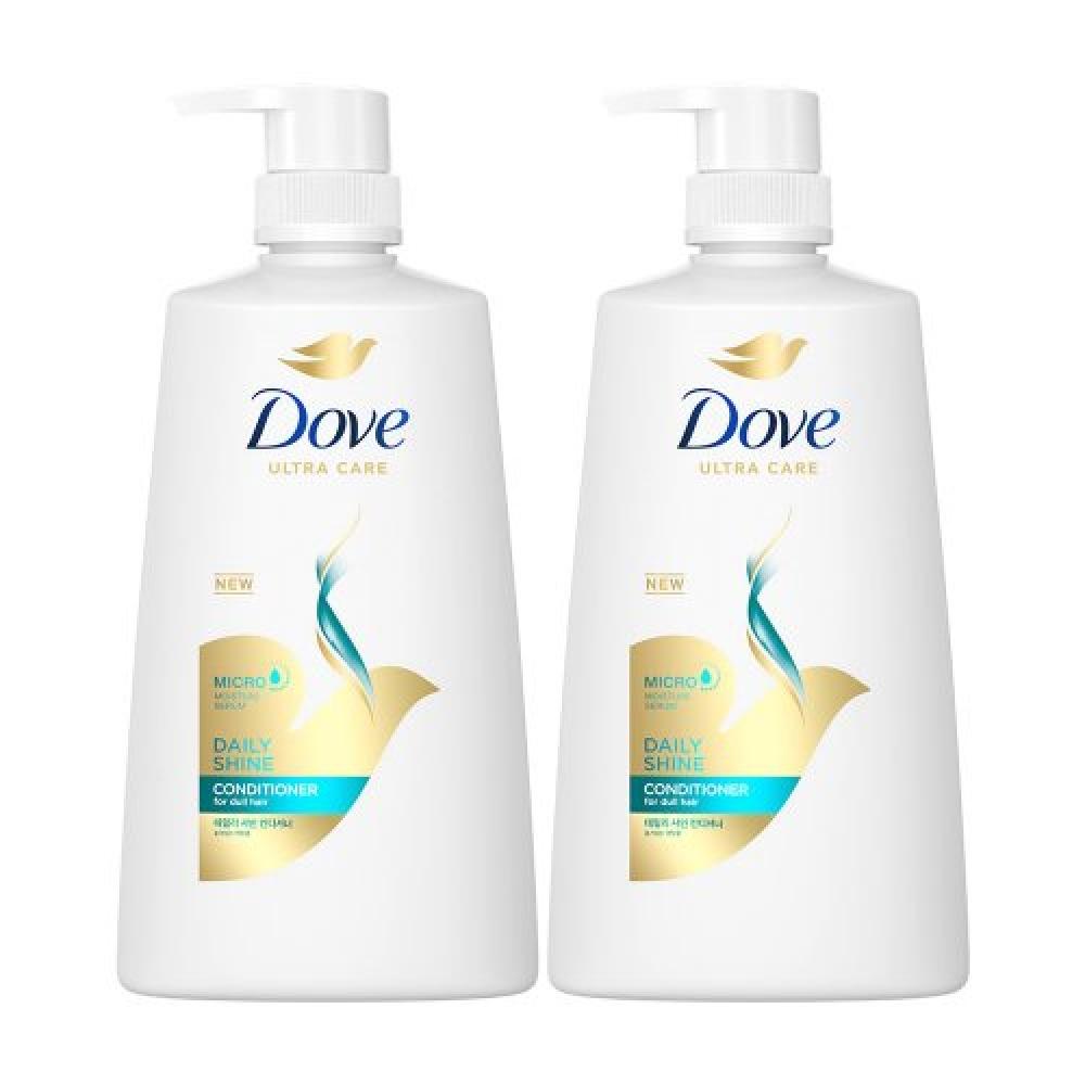 Dove Daily Shine 660ml 2 Pack none