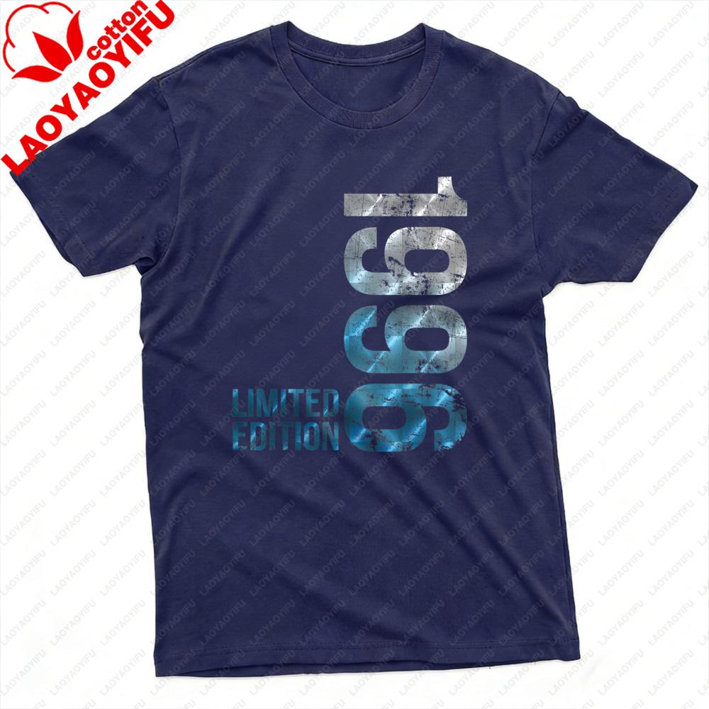 Limited Edition 1969 Unisex TShirt Cotton Summer Short Sleeve Tops Casual Fashion Top Gift for Him Birthday Party Clothes