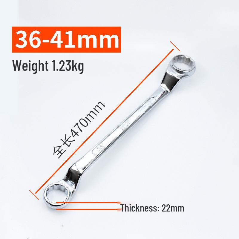 Sada oboustranných očkových klíčů s zrcadlovým povrchem: 8-55mm Nástroj pro opravu brýlí a automobilů