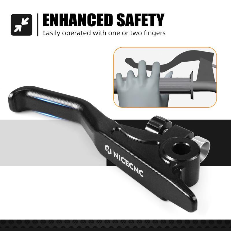 NICECNC Für KTM EXC 300 Shorty Bremshebel Für KTM EXC-F 350 SX 125 SXF 450 XCW 500 XCF-W XW-F 2014-2025 Sherco GasGas Triump