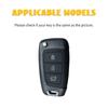 Car Remote Key Case Cover For Hyundai Tucson 2022 2023 Accent Solaris Elantra I30 I35 I40 Kona Celesta Sonata Creta Key Cover