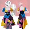 Christmas Nightmare Cosplay Costume Sally Skellington Anime Outfit For Halloween