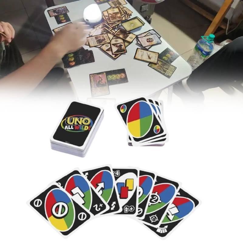 All Uno Wild Poker Card Board Game Family Party Prop Educational Toys Gifts