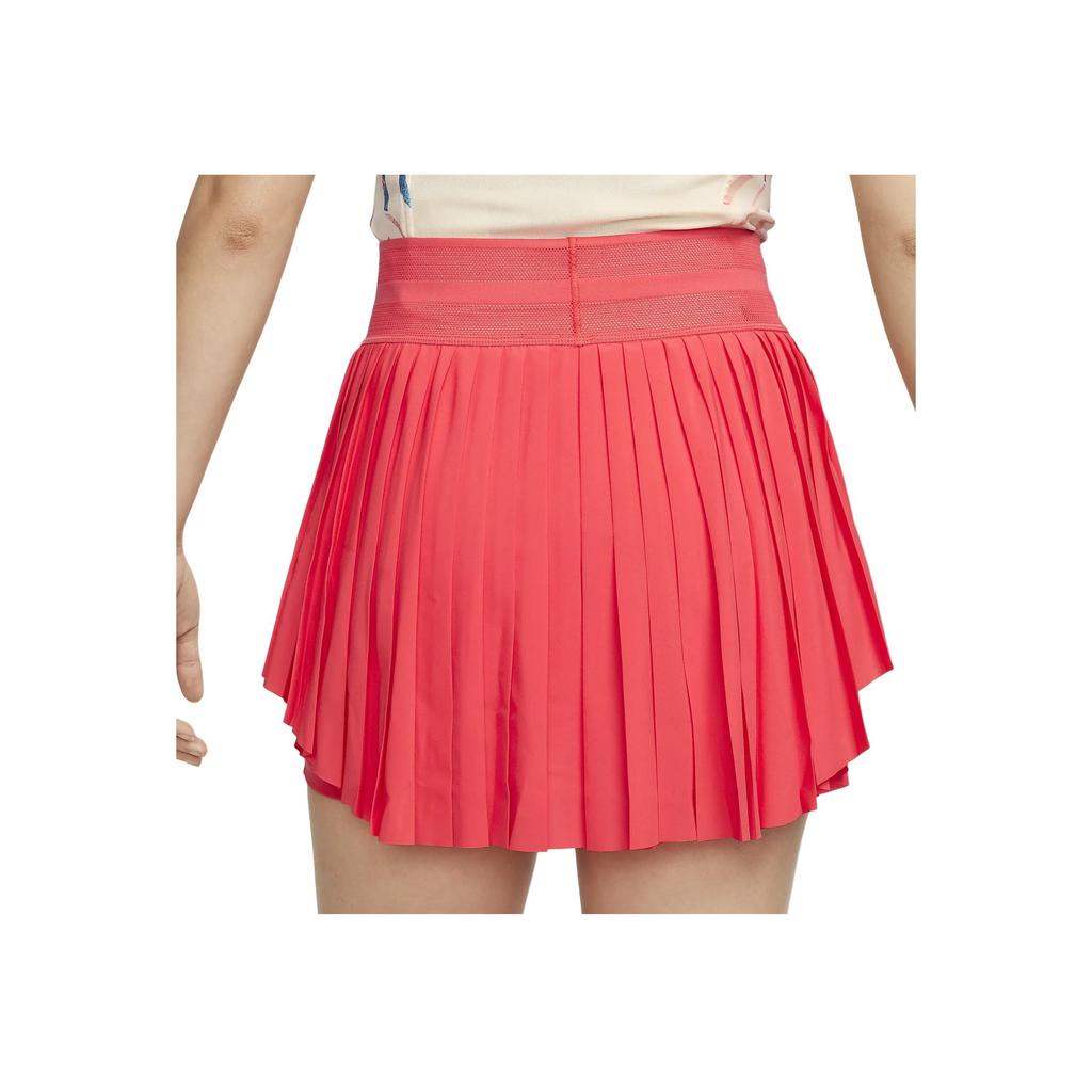 Nike Tenisové sukně Court Dry Fit Slam Jednobarevné Elastický pas Krátká ležérní sukně Dámské sukně Červená DR6855-850