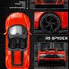 1/32 Scale R8 Spyder 2020 Model Car Diecast Toy Vehicle Collection Gift