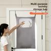 Wall Mounted Fabric Hanging Organizer Bag For Clothes Toys And Underwear Storage In Bedroom