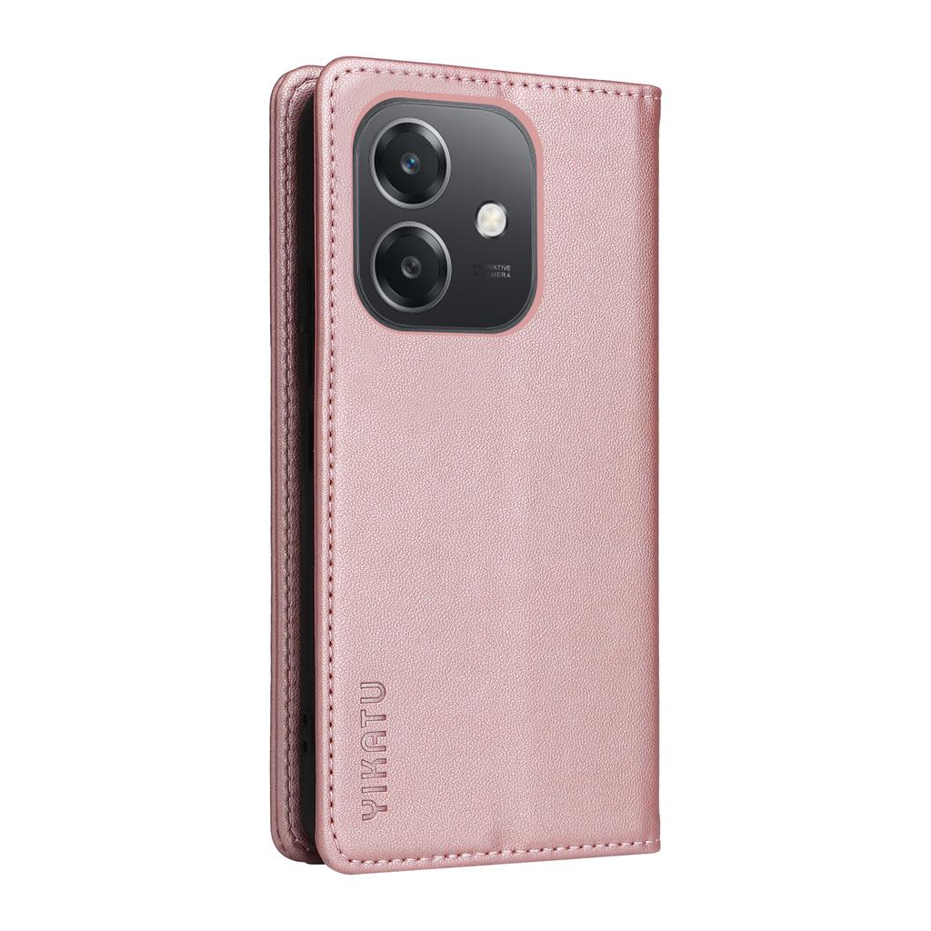 YIKATU For Oppo A5x 5G/A3x 4G/5G (India)/A3 4G/5G/A60 5G/A40 4G/A40M 4G Case Stand Leather Phone Cover Magnetic Closure