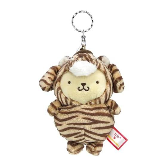 NICI x Персонажи Sanrio Брелок-талисман Помпомпурин x Тигр