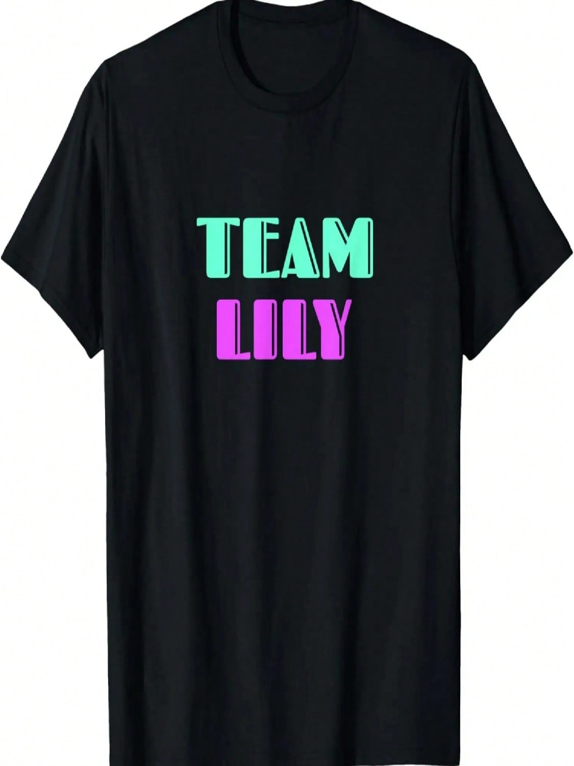 Cheer For Lily, Show Support Be On Team Lily _ 90s Style T-Shirt S разноцветный