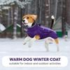 Winter Dog Coat For Large Breeds Windproof Water Resistant Design Reflective Safety Feature JacketS for Extreme Cold Day