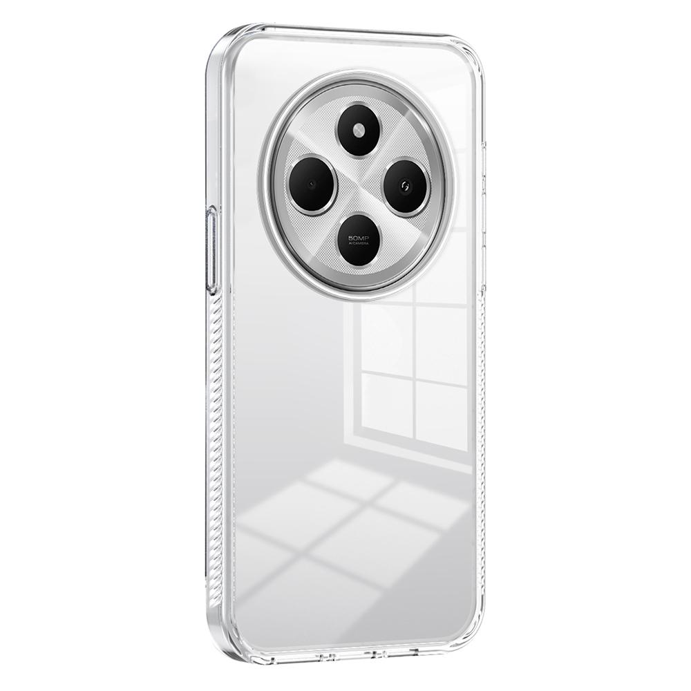 For Xiaomi Poco C75 4G/Redmi 14R 5G/14C 4G Clear Phone Case TPU+PC Anti-Slip Drop-Proof Back Cover