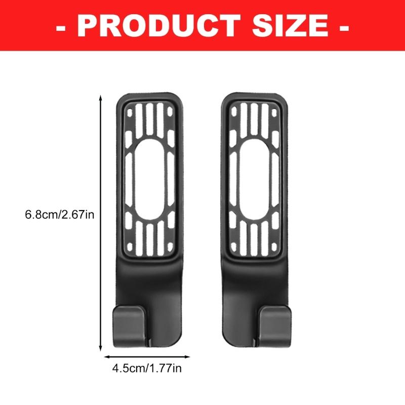 Universal Car Accessories 2PCS Air Vent Protector & Hanger TPE Component Car Vent Hook Cover Suitable for Car Model