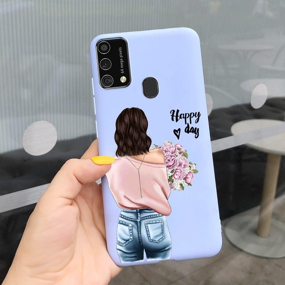 For Samsung Galaxy M31 M21s Case 2020 Couple Love Heart Phone Cover For Samsung M31 Prime SM-M315F M 31 M 21s Soft Case 6.4 Inch