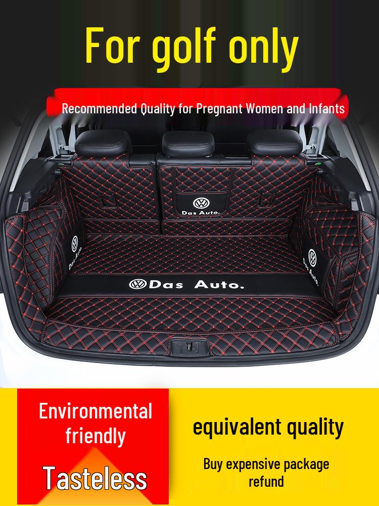 Volkswagen Golf Trunk Mat: Full Coverage for Gen 6, 7, 7.5, and 8 R-Line/Pro, and Golf Variant Models.