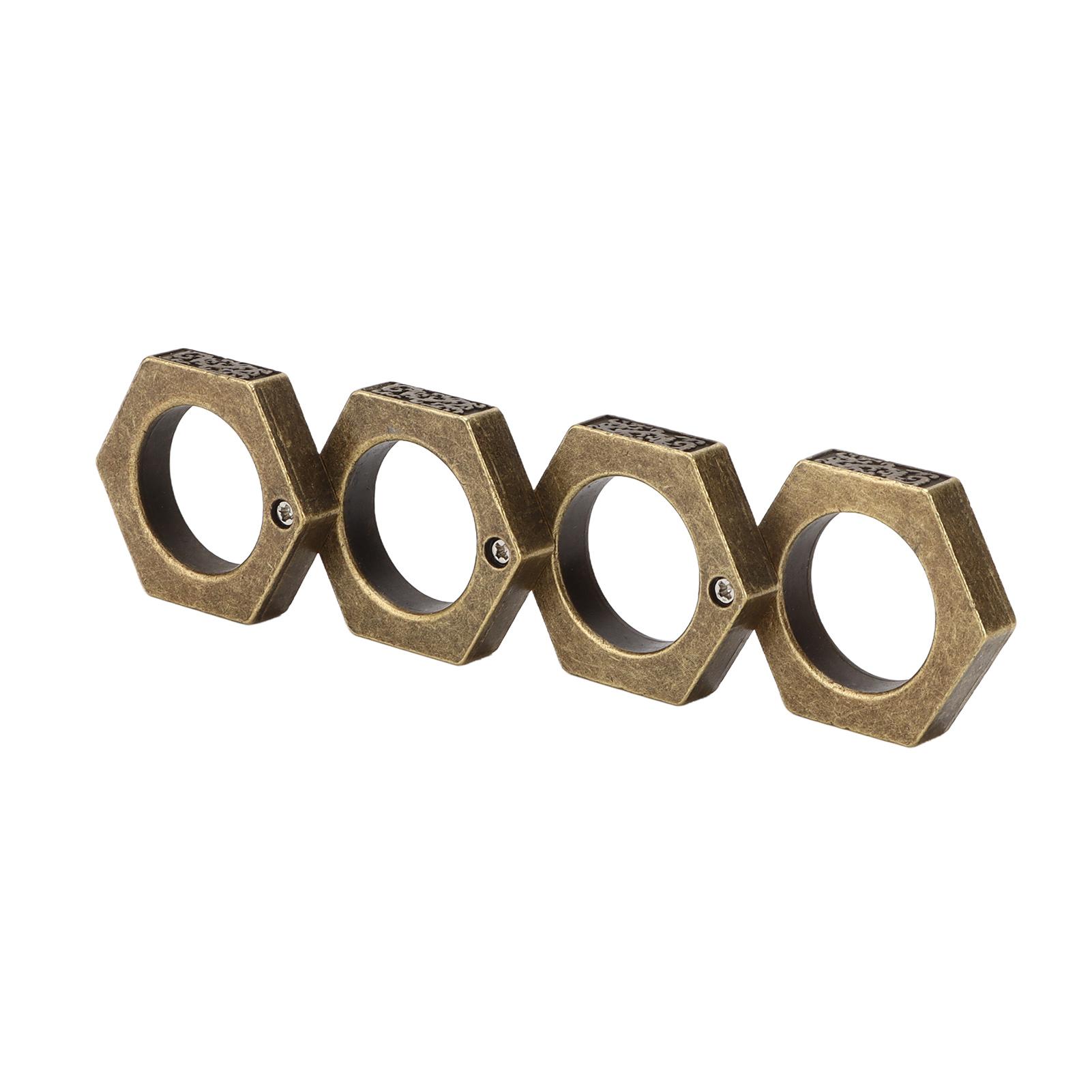 

Кольцо для самообороны Альпинизм Аварийное выживание Защитные кольца для занятий спортом на открытом воздухе СкалолазаниеШестиугольник