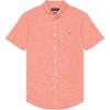 Polo Logo Embroidered Single-Breasted Short Sleeve Shirt Men Shirts Nautical-Red 710842642-005