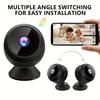 1PC Mini Wireless Home WiFi Security Camera with App Suitable for Small Nanny Cam for Cars, Pets, and Office, Christmas Gift 